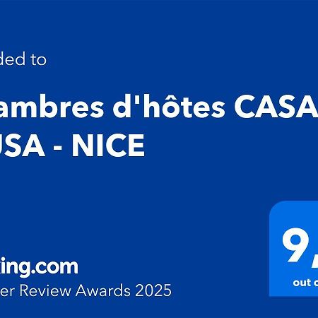 Chambres D'Hotes Casa Musa - Nice Exterior photo